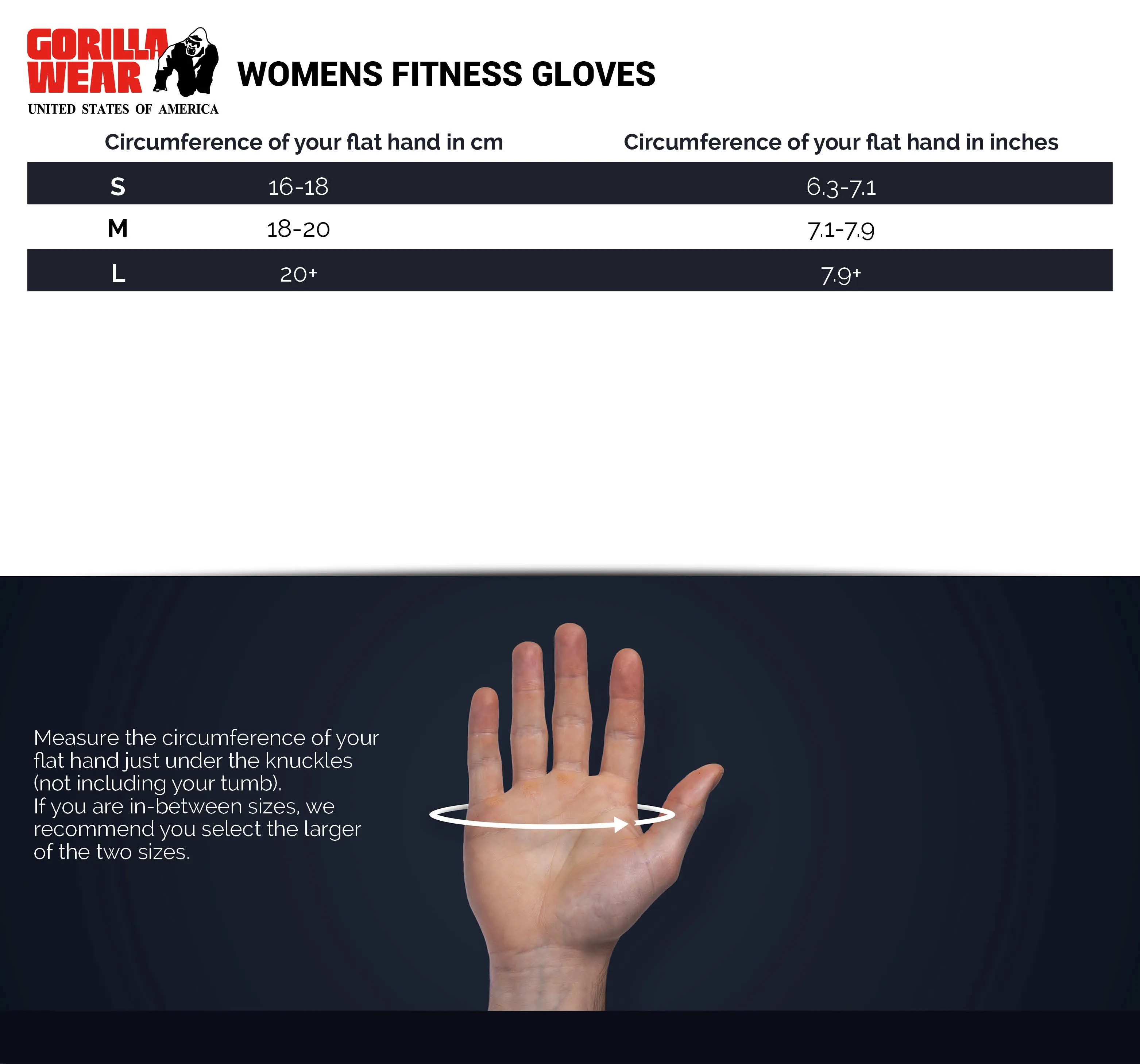 Women's Fitness Gloves - Black/White